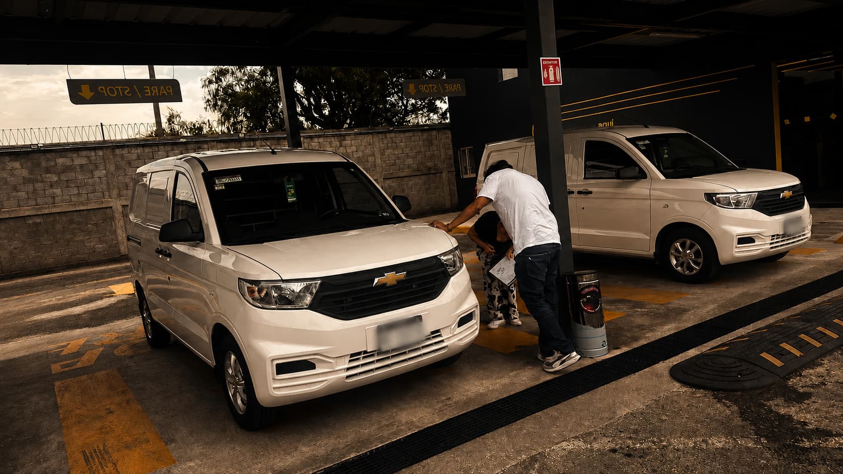 Inspección física de vehículo antes del traslado Transport ND Logistic